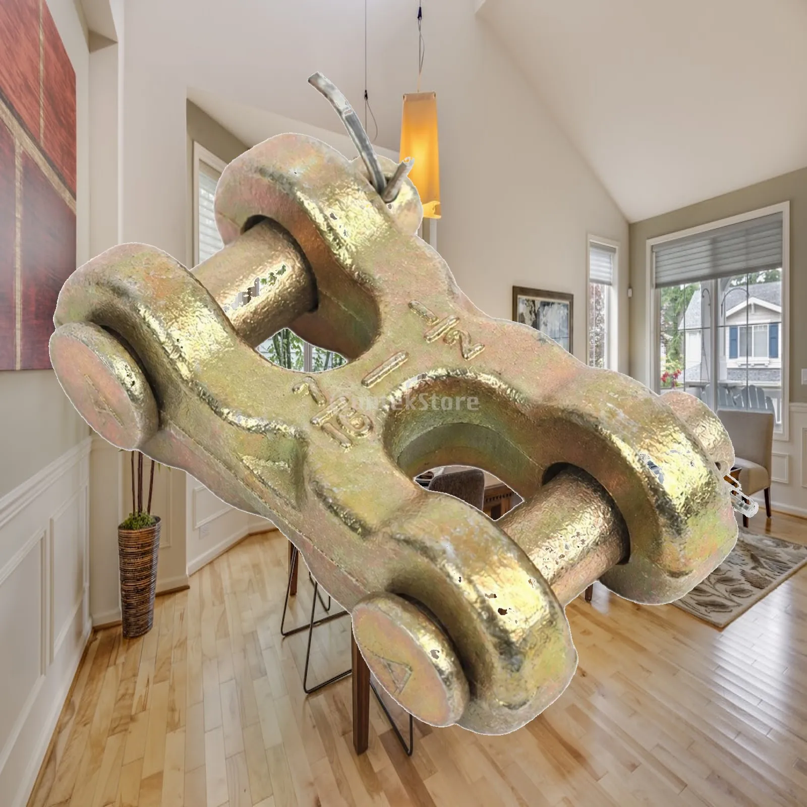 Reliable Alloy Steel Chain Link Connector for Crane Rigging and Bridge Project Construction Work
