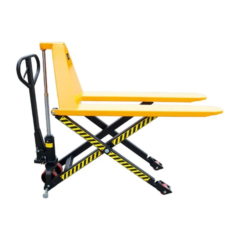 Scissor Fork Truck Land Cattle Truck, High Lift Manual Hydraulic Station Truck