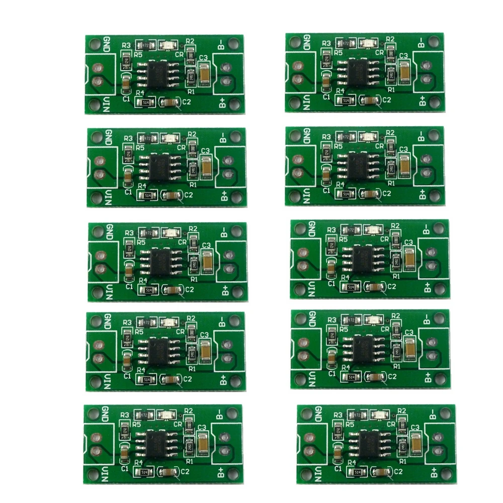 10PCS 1A 1.2V 2.4V 3.6V NiMH Battery Dedicated Charger 1.5V 3V 4.5V CC/CV Charging Module Board