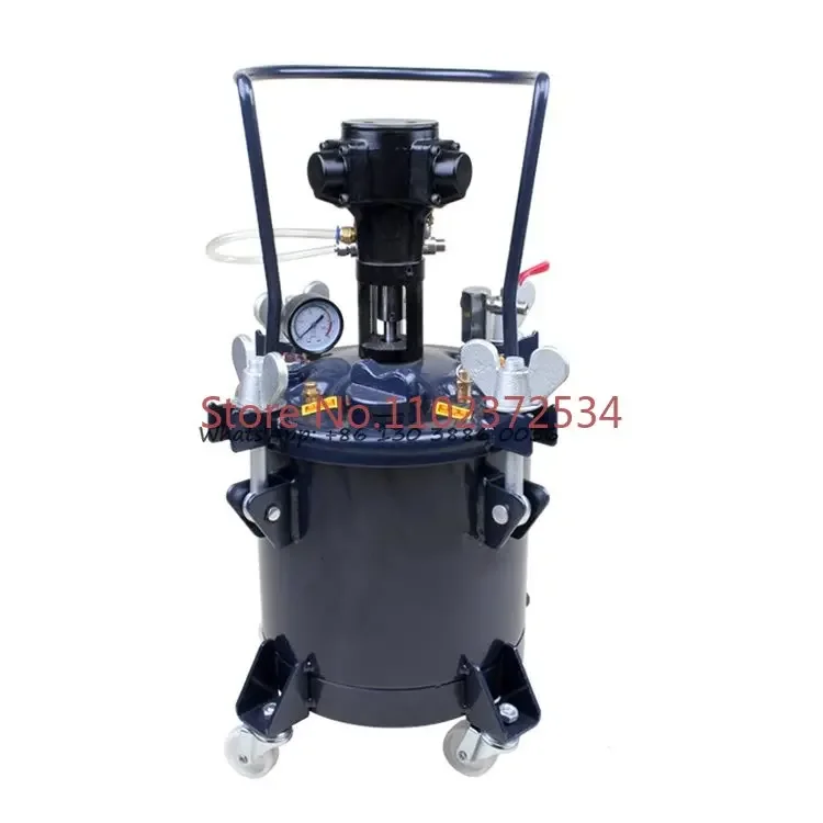 Hot Sale 10L Pressure Pot Agitator Manual Mixer Sprayer Automatic Stirring Barrel Paint Coating Spray Pneumatic Pressure Tank