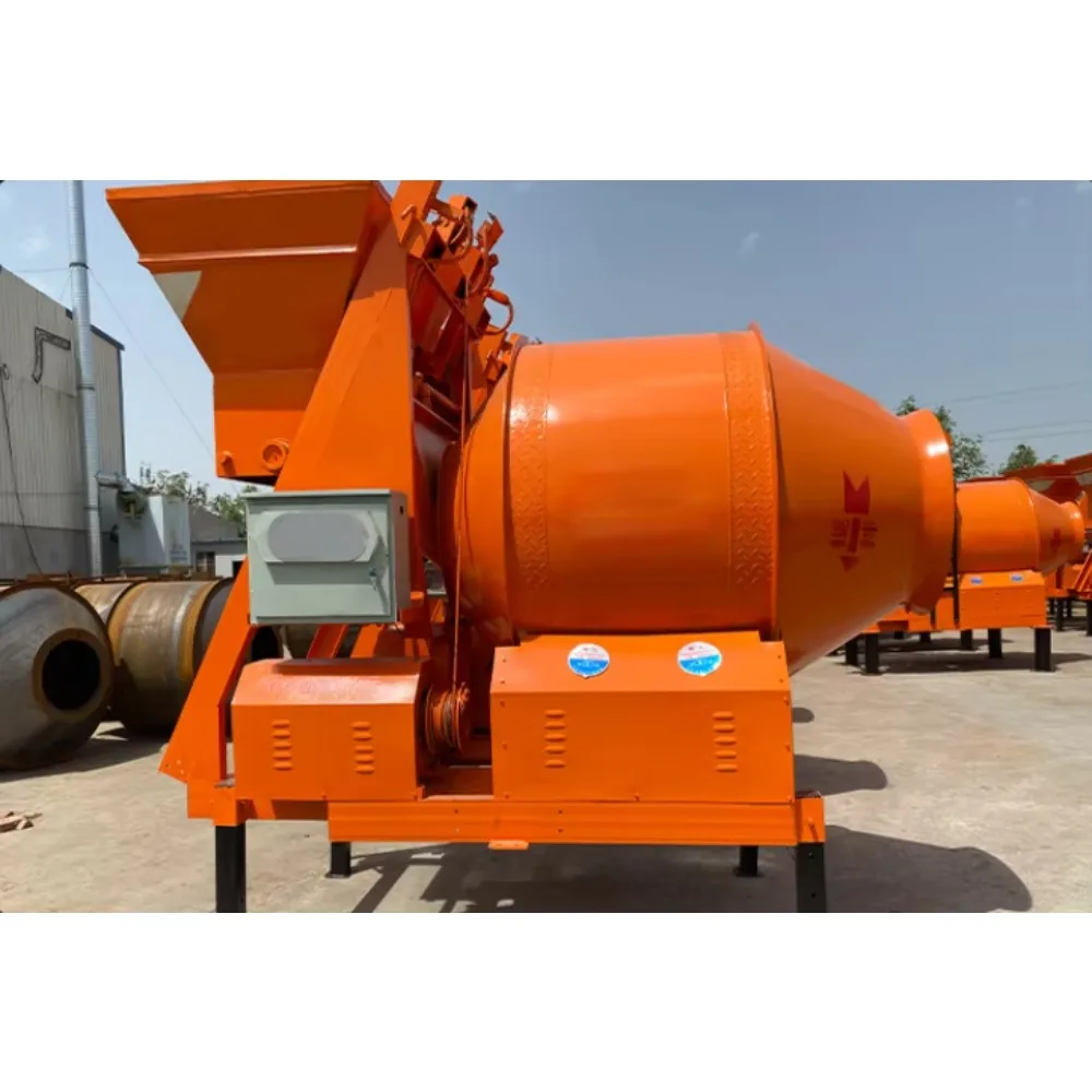 Engineering Construction Cement Automatic Diesel Mixer Large Capacity Tipping Bucket Mortar Mixing Equipment Concrete Mixer