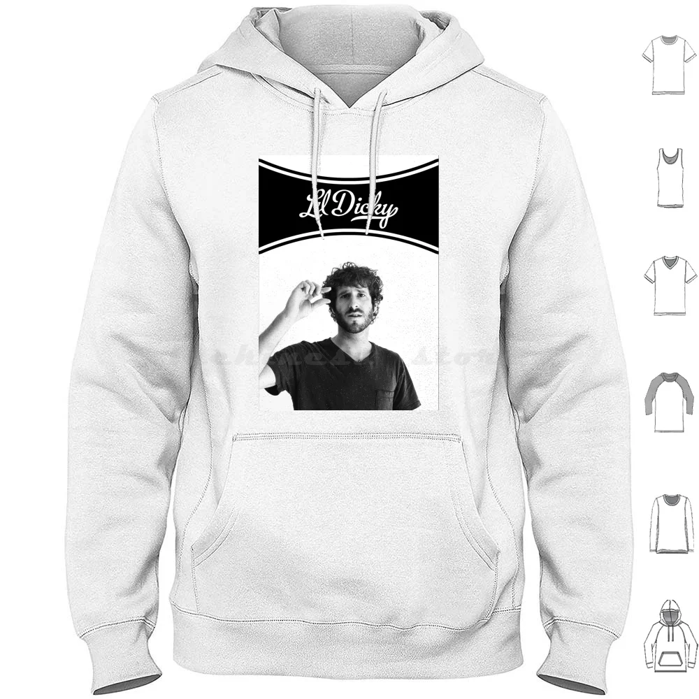 Lil D Hoodies Long Sleeve Lil Dicky Rapper Dave Burd So Hard Professional Rapper Original Pancake Mr Left Wards