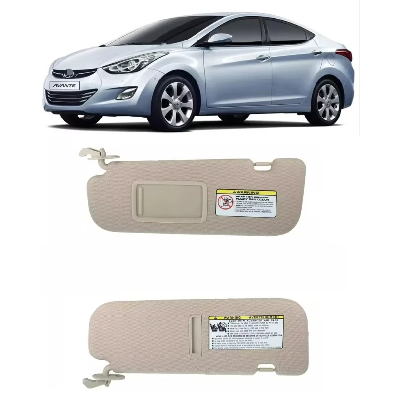 

Car Sun Visor Panel For Hyundai Elantra 2011- 2015 Beige Grey 852103X000 TX Interior Sunshade Sun Shield Replacement