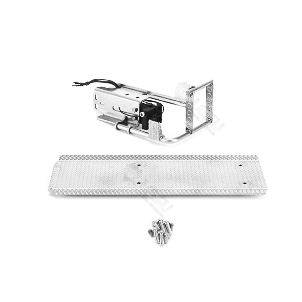 Symulacja Pedału Model Stal Nierdzewna Do 1/14 Tamiya RC Volvo Zdalnie Sterowany Traktor Ciężarówka Model Pojazdów Modyfikowanych