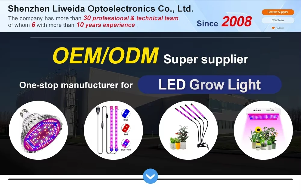 High Power Commercial LED Grow Light Plants 480W-600W 6000K-660NM Full Spectrum 6 Cob Bars 3000K-4000K Strip Plant Lamp view 6