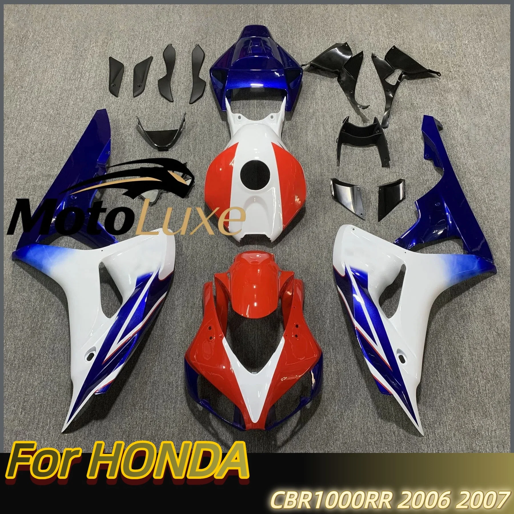 First-class Motorcycle Fairing Kits for HONDA CBR1000RR 2006 2007 FOR CBR1000 RR CBR 1000RR 06 07 Injection Red Bodywork Set