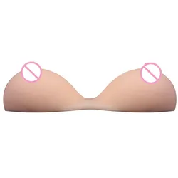 Realistic Silicone Fake Boobs Breast Male Masturbator Manmary Intercourse Erotic Sex Toys for Men Masturbatings Pussy Tools