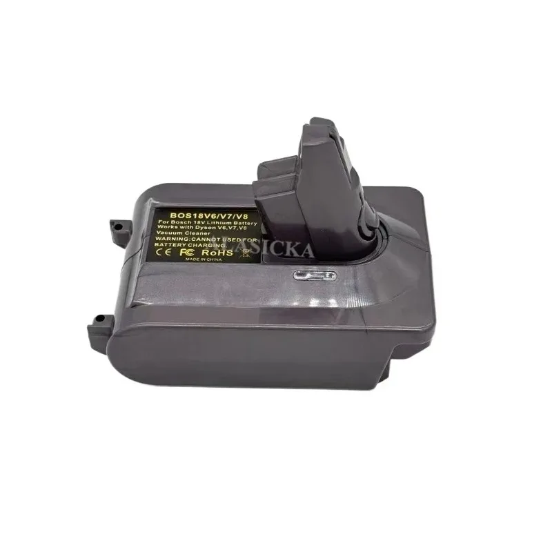 Für Bosch 18V Lithium-Batterien BOS18V6V7V8 Adapter für Elektrowerkzeug-Akkus zur Verwendung mit Dyson V6V7V8 Staubsaugern – Detail 6