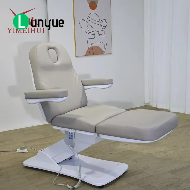Electric Adjustable Injection Chair Micro Plastic Surgery Massage Bed for Tattoo Parlors Beauty Salons Comfortable Durable