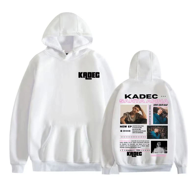 

Rapper Kadec Santa Anna Tour 2025 Cover Sweatshirts Men Women Vintage Harajuku Streetwear Hoodies Casual Fleece Oversized Hoodie