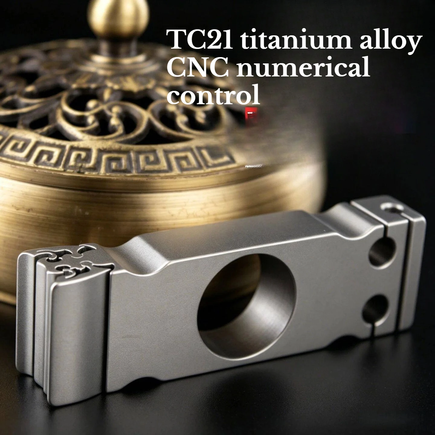 Multi Functional TC21 Titanium Alloy Slingshot Outdoor Portable Tool Parts