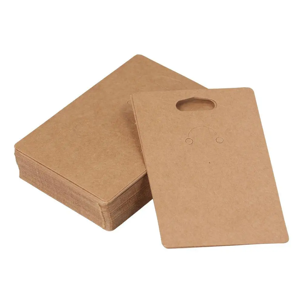 Black Keychain Cards Keychain Display Paper Jam White Blank Hanging Cards Brown Hanging Display Jewelry Display