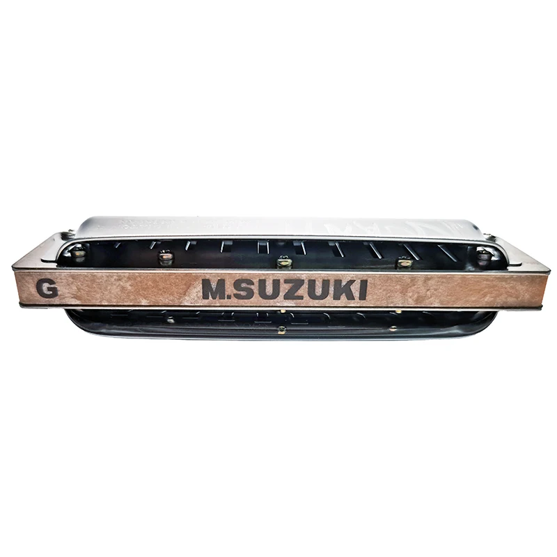 Suzuki 10 Holes Diatonic Harmonica Blues Harp Professionals Armonica M-20 ManJi Ultimate Standard Model Mouth Organ Low Key C F