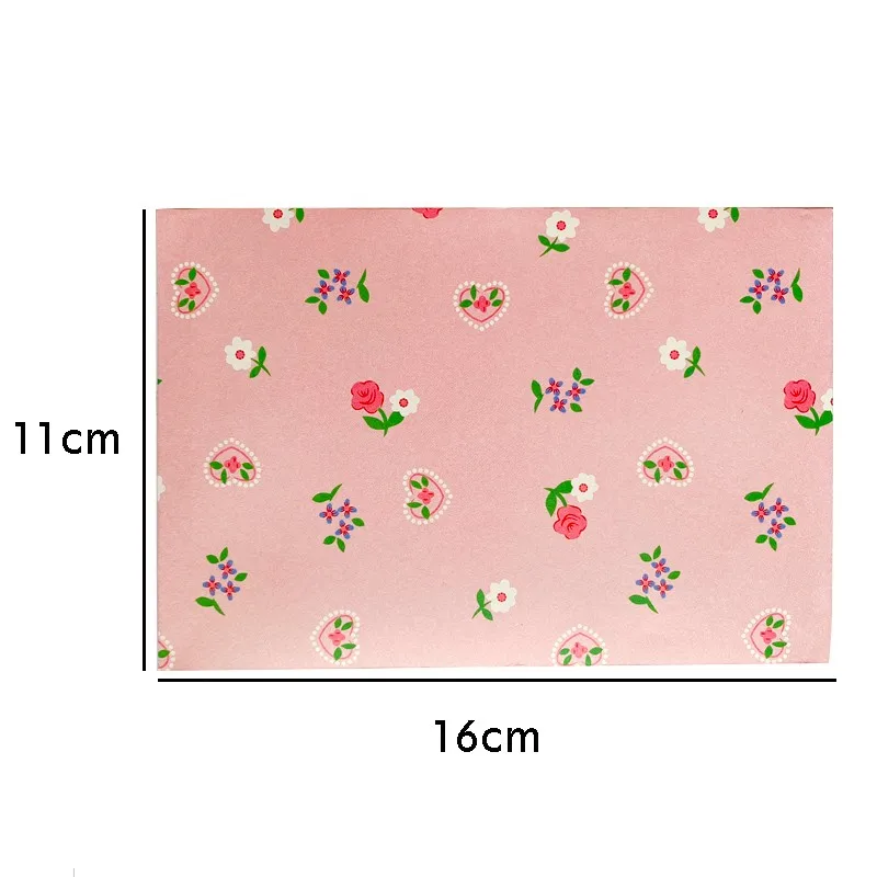 10pcs/lot Pink Romantic Floral Envelope Girl student stationery Window Envelope gift DIY handmade 16*11cm