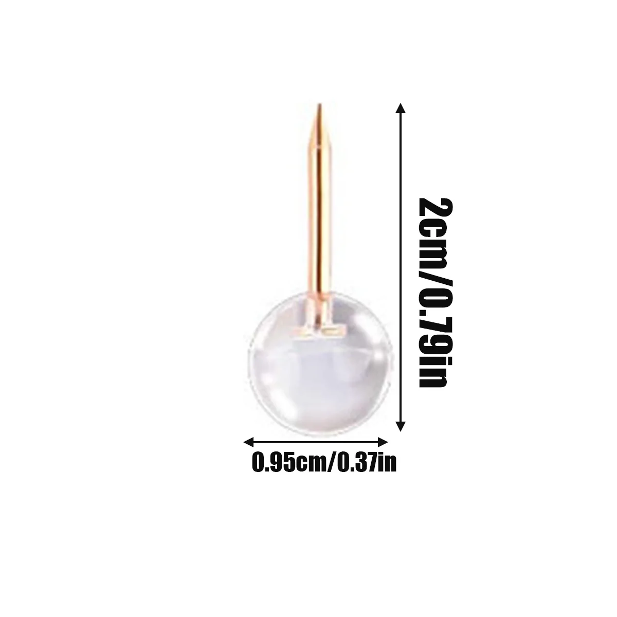 20 قطعة دبابيس ضغط كروية شفافة صديقة للبيئة صور جدار المسامير لتزيين بطاقة بريدية المنزل مكتب المدرسة لوحة الإعلانات