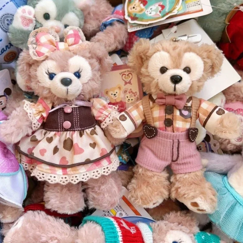 Śliczny Disney Shelliemay Duffy Stellalou Kawaii pluszowa lalka wisiorek torba mały wisiorek breloczek dziewczyna serce prezent urodzinowy