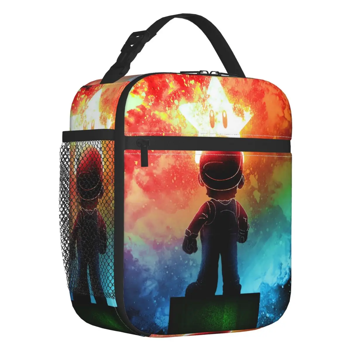 Bolsa de almoço personalizada M-Marioes Video Game Brothers And Friends, bolsa térmica para mulheres, caixas de almoço com isolamento térmico para estudantes e escolas