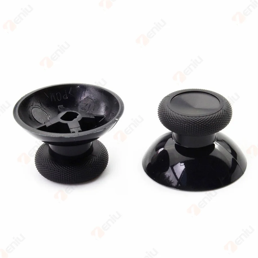 100PCS 3D Analog Thumb Sticks Caps for XBox One Series X S XSS XSX Controller Analogue Thumbsticks Mushroom Grips Cover Black