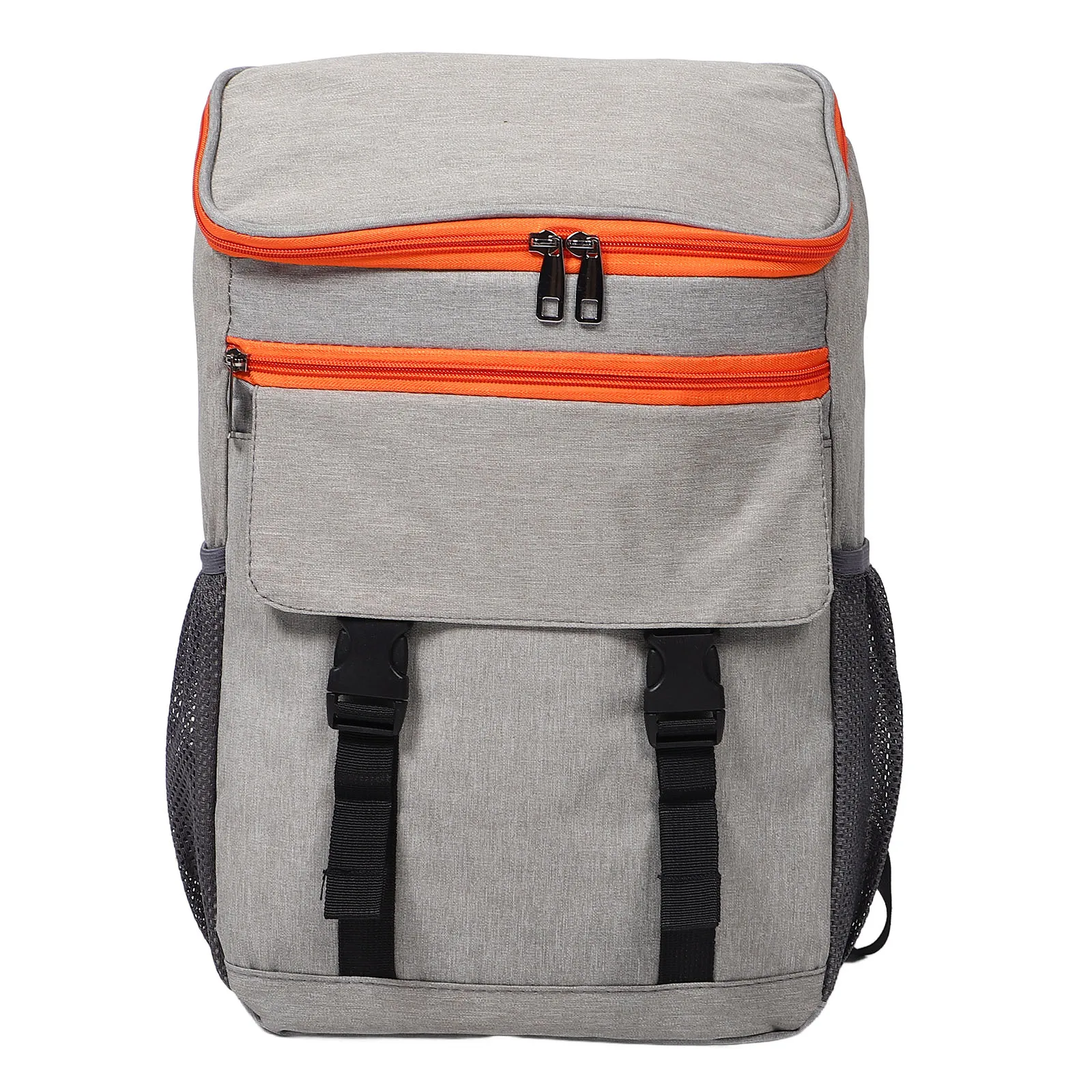 

Outdoor Thermal Backpack Cooler Soft Black Polyester Travel Picnic Camping Insulated Leak Proof Large Capacity Durable