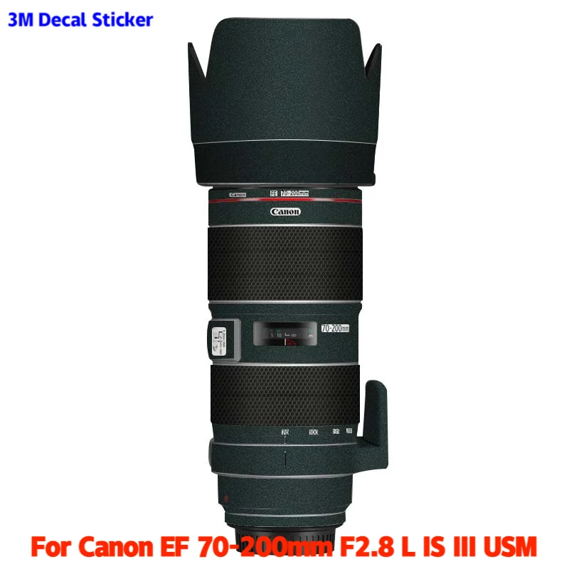 EF70-200 F2.8 L IS III USM Anti-Scratch Lens Sticker Protective Film Body Protector Skin For Canon EF 70-200mm F2.8 L IS III USM