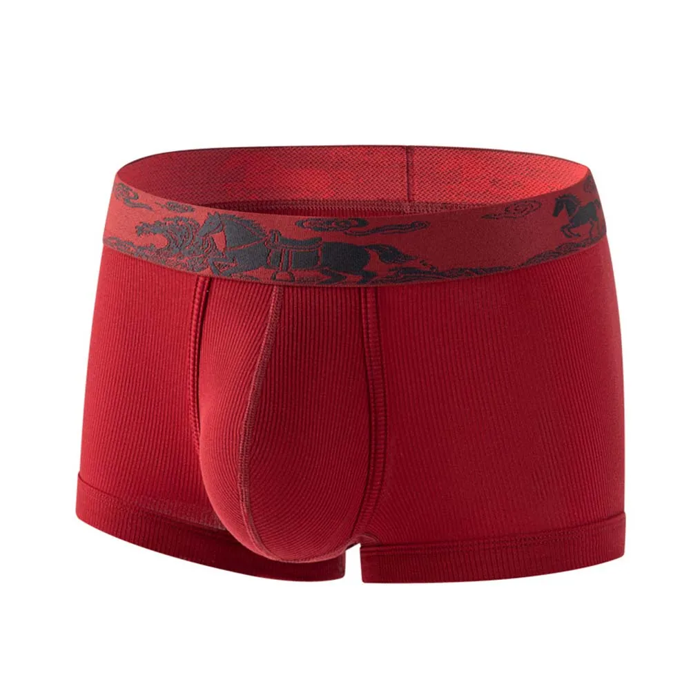 2026 Men Lyocell Soft Boxer Shorts Seamless Underwear U Pouch Lingerie Hot Bikini Breathable Panties Stretch Underpants Classic