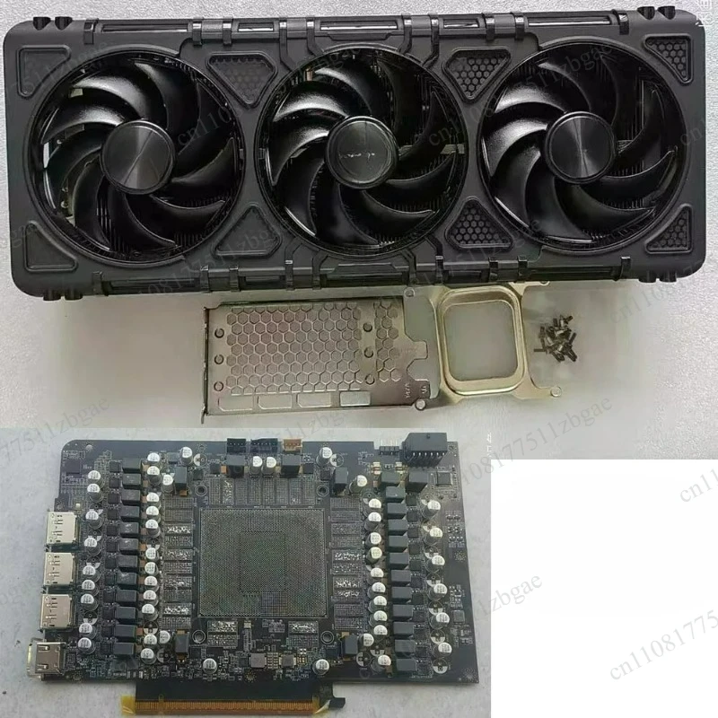 Pièces de rechange pour carte graphique RTX5090 Phantom Series : ventilateur de refroidissement du dissipateur thermique ou carte PCB endommagée