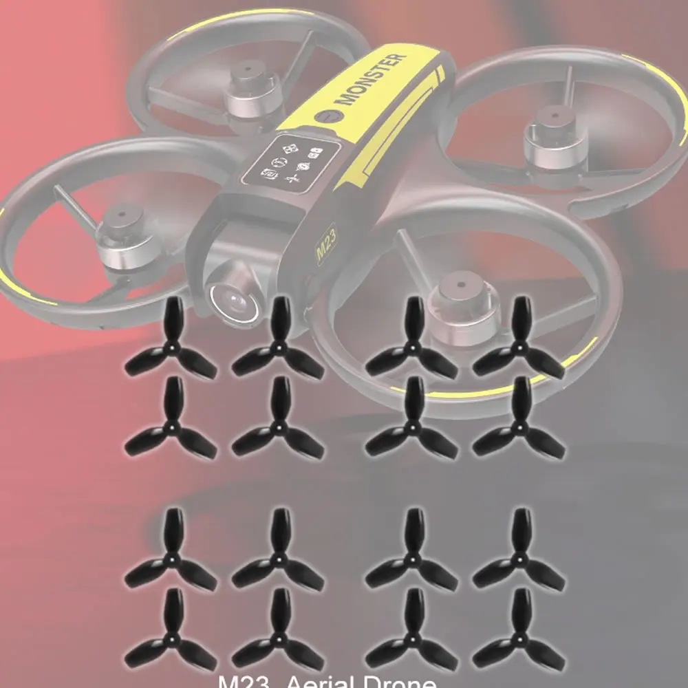 Wholesale 3-Leaf Propeller Blade Original for M23 Drone Optical Flow Mini Quadcopter Spare Part Wing Maple Leaf Accessory
