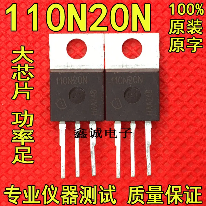 Frete grátis 110N20 IPP100N20N3G 88A 200V 10pcs