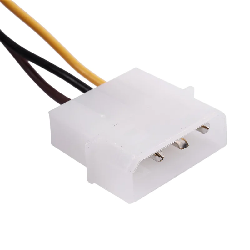 

L53A-3X A Dual 4-Pin Molex IDE To 6 Pin PCI-E Graphic Card Power Connector Cable Adapter