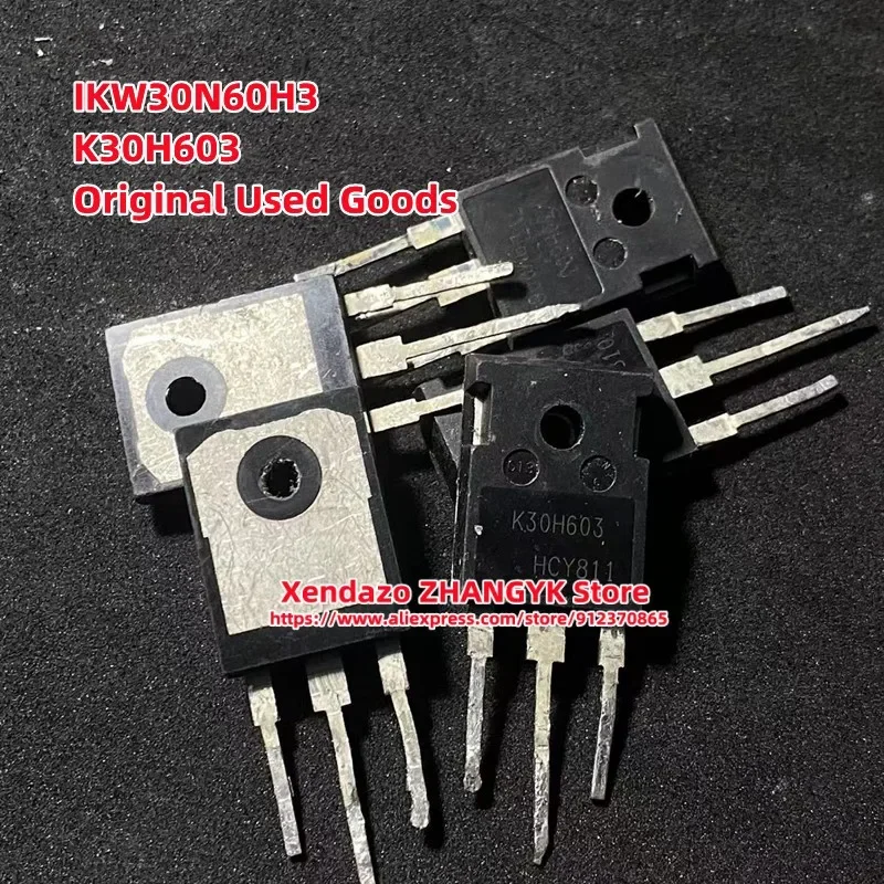 10pcs/lot Original IKW30N60H3 K30H603 30A 600V IGBT Tube