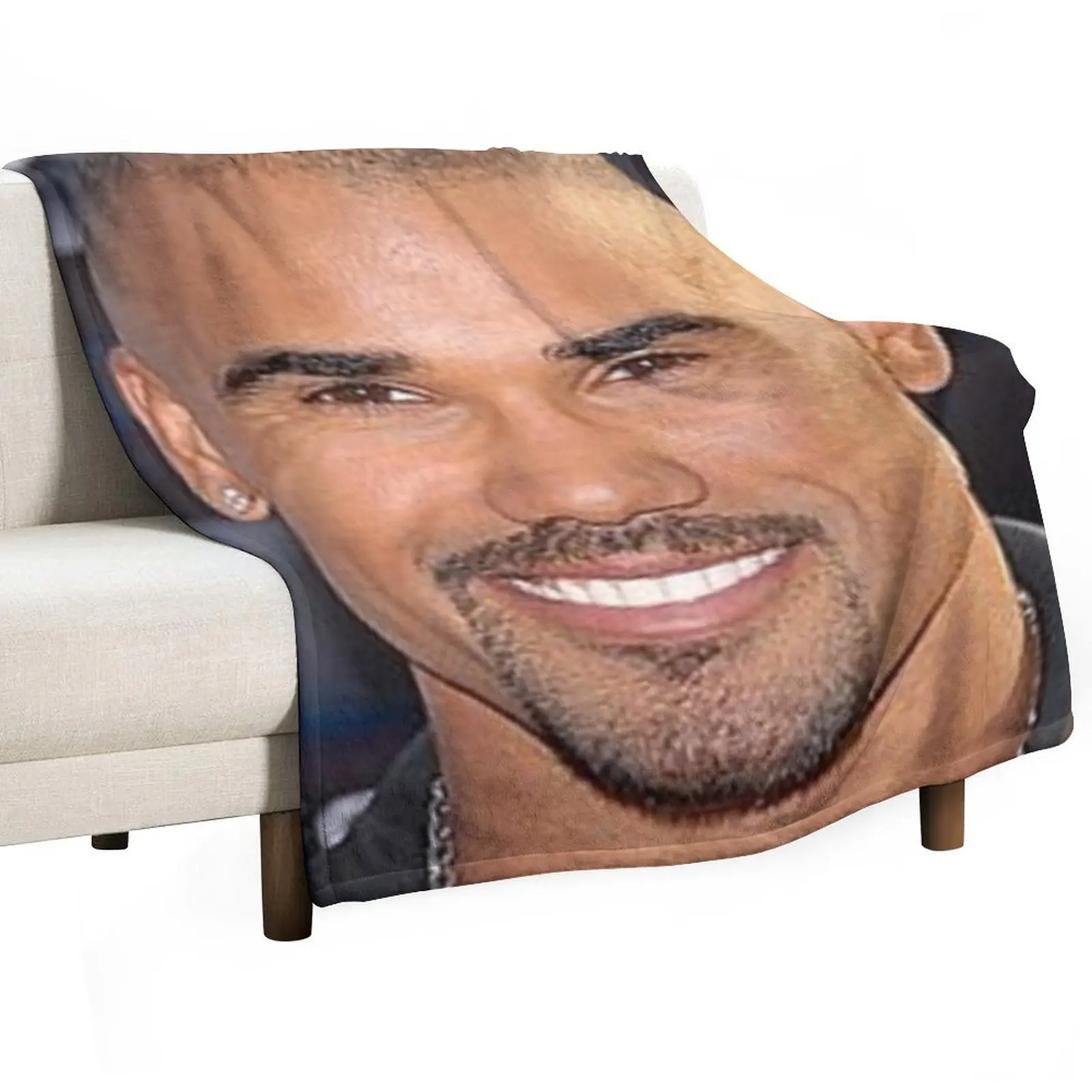

shemar moore Throw Blanket Giant Sofa Fashion Sofas Shaggy Thin Blankets