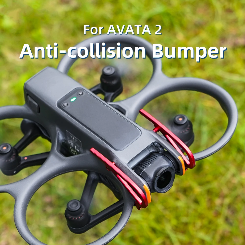 

Suitable for DJI Avata 2 lens safety bumper anti-collision aluminum alloy accessories