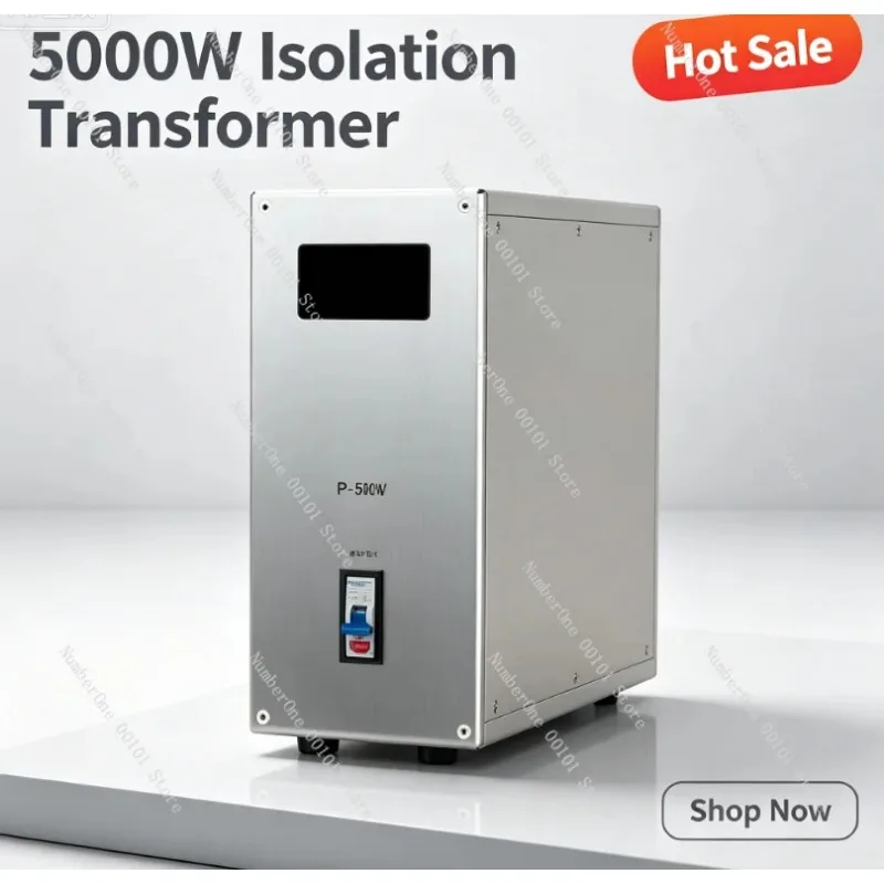 5000W Isolation Transformer, 220V Input to 220V /100V Output, Audio Lab Industrial Power Purifier