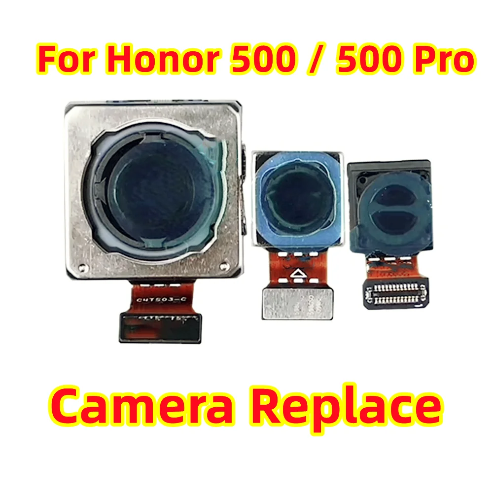 

Front Rear Module Origina For Honor 500 Pro 500 5G Back Case Ultrawide Telephoto Main Camera Flex Cable MEY-AN00 Replace Parts
