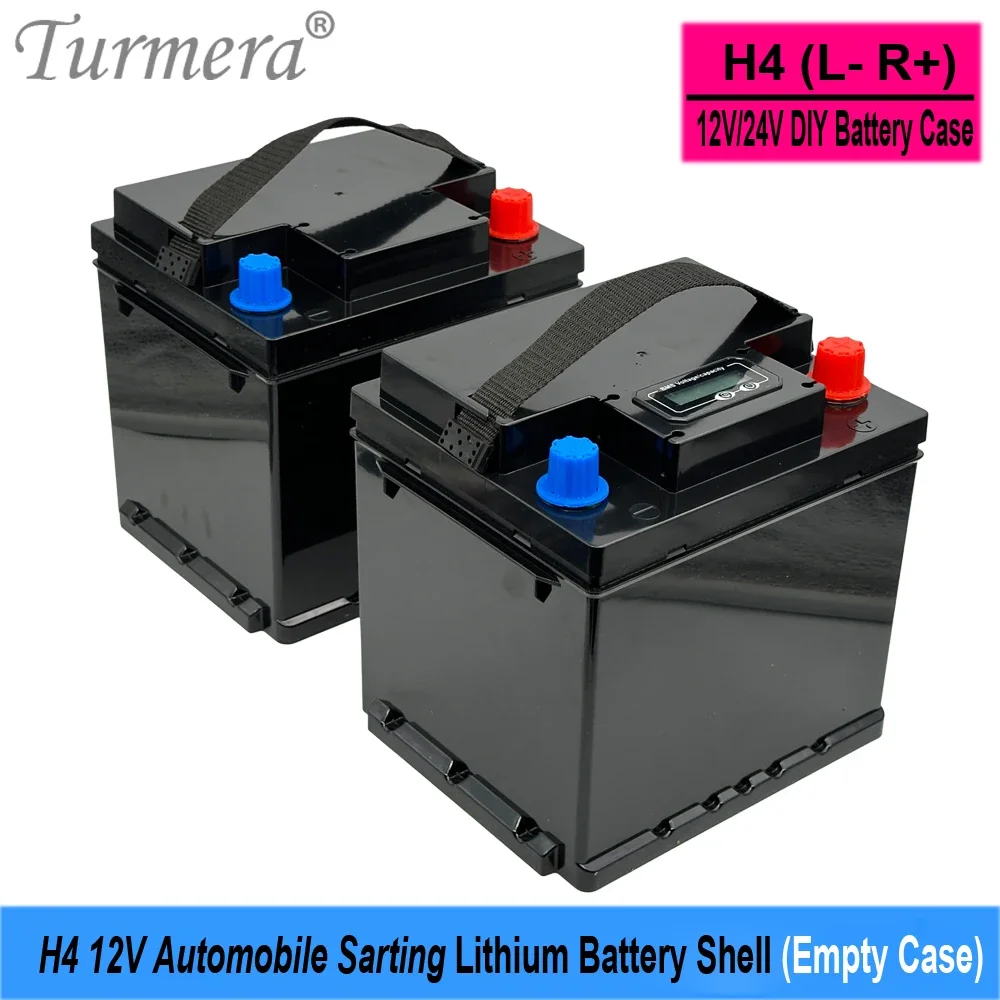 Turmera 12V arranque de coche AGM batería caja vacía grupo BCI 140R H4 LN1 L-R + Terminal para reemplazo de AGM-L50 de batería automotriz