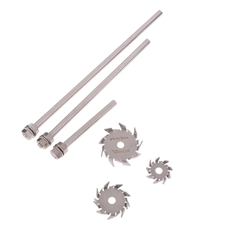 Laboratory Stainless Steel Sawtooth 30mm/40mm/50mm Dispersing Disk 10cm/20cm/25cm Stirring Rod