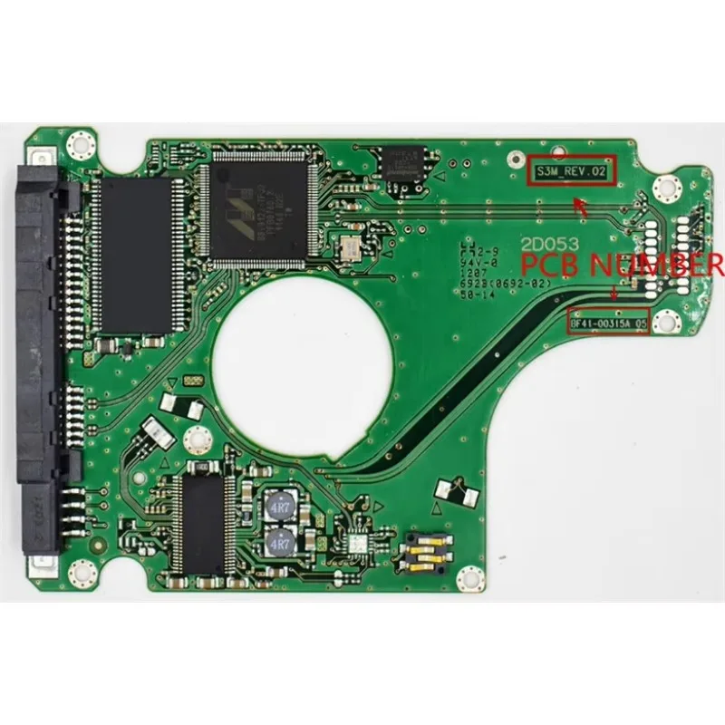BF41-00315A S3M_REV.02 / SA Notebook Hard Disk Circuit Board / ST320LM000 , HM321HI , HM641JI , ST640LM000