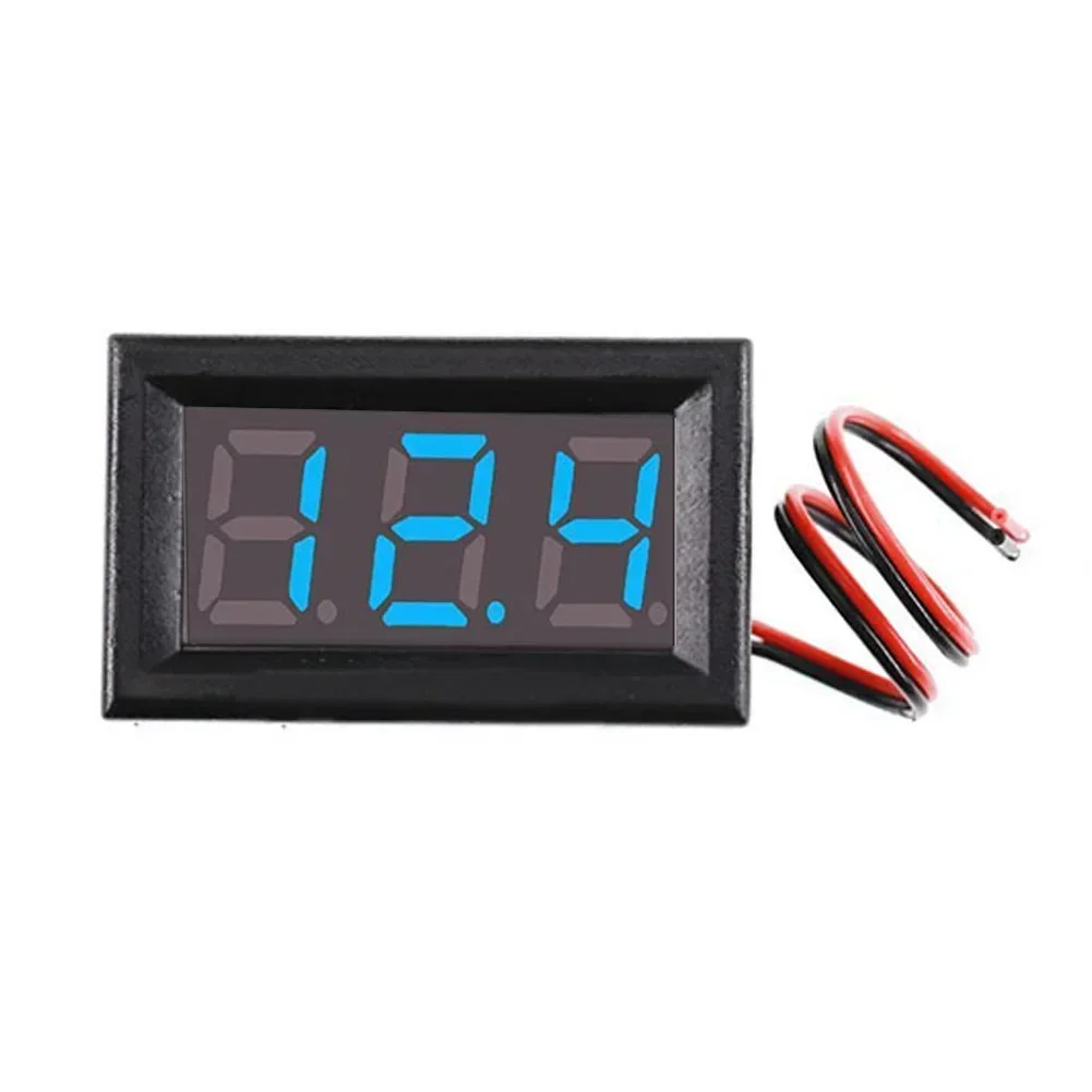 0.56 Inch LED Digital Voltmeter Voltage Table DC 5-120V DSN-DVM-568HV LED Display Panel 100KΩ Electrical Equipment Supplies