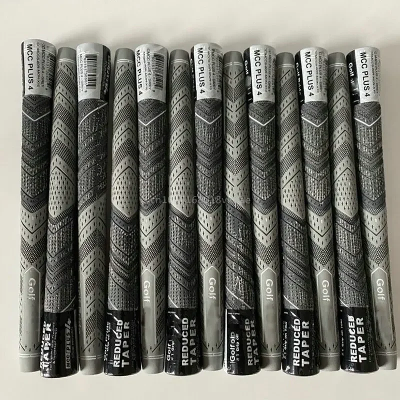 ใหม่ 13PCS Golf Grip MCC มาตรฐาน/ขนาดกลางผู้ชายยางกอล์ฟ Grips 5Pcs เส้นด้ายฝ้าย Golf Club Grips เหล็กและไม้ Grip universal