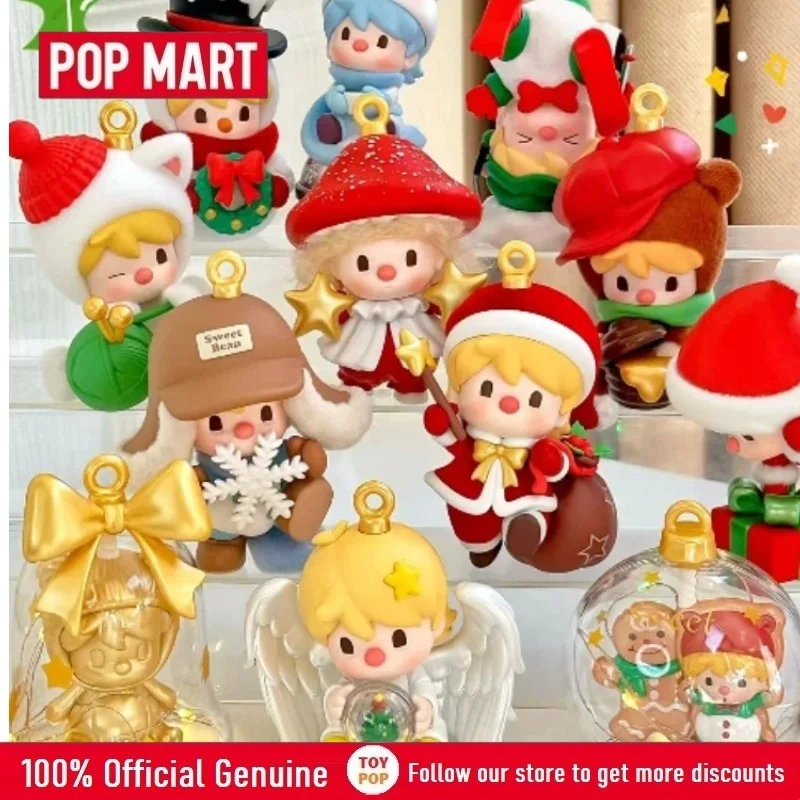 الأصلي البوب مارت الحلو فول الخاص بك الحصري عطلة سلسلة أرقام نموذج صندوق أعمى اللعب لطيف عيد الميلاد هدية مزخرفة صندوق غامض #1