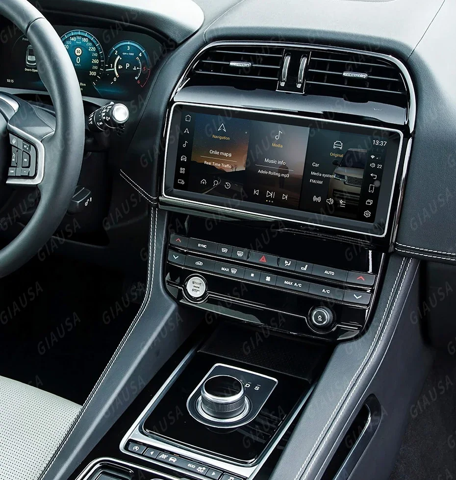 Jy para Jaguar Xe/xel/f-pace 2015-2019 Android 14 Radio Gps reproductor Multimedia inalámbrico Carplay Auto Original coche Oem menú 10,25"