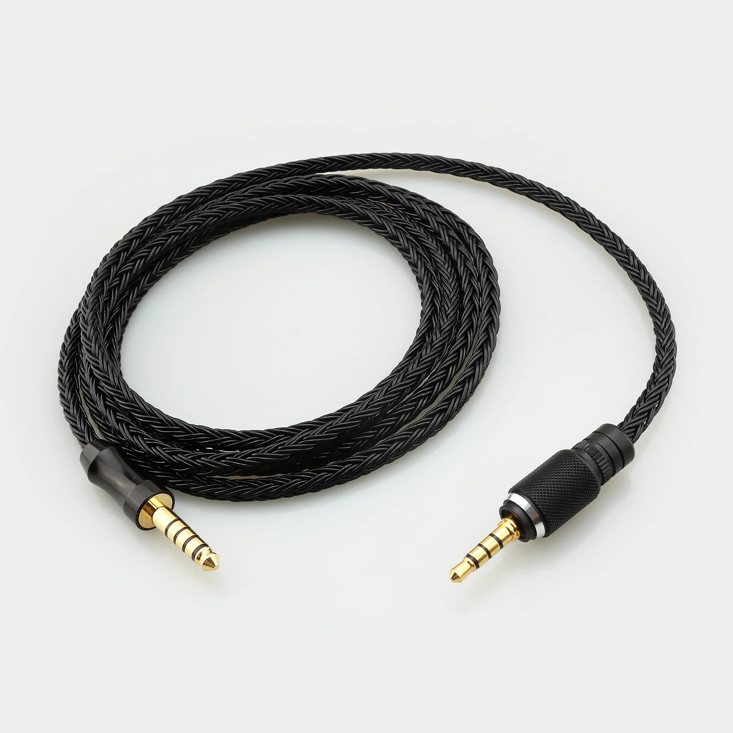 Headphone Cable for Sony MDR-M1 MDR-MV1 MDR-M1ST 16 Core Silver Plated OCC Balanced Replacement Cable 4.4mm 4-Pin XLR 3.5