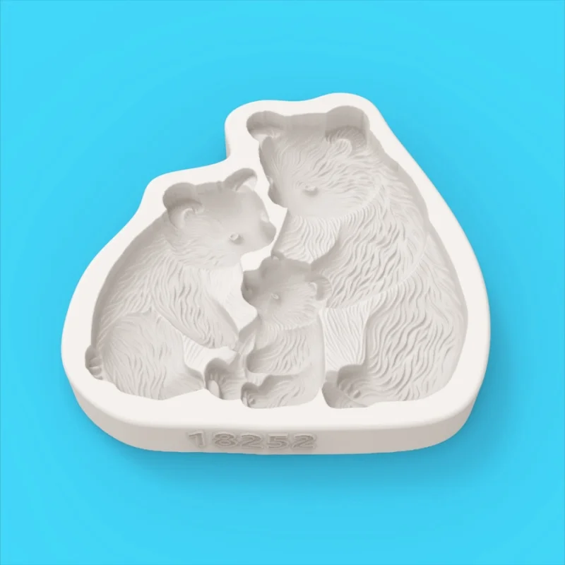 European-Style Retro Female Portrait Silicone Baking Mold Chocolate Fondant Cake Decoration DIY Mold view 5