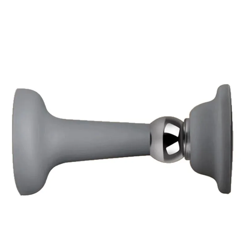 Drill‑free Dual‑purpose Magnetic Door Stop, Strong Magnet Silicone Door Stopper, Anti‑collision Protector for Wooden Door Rear‑s