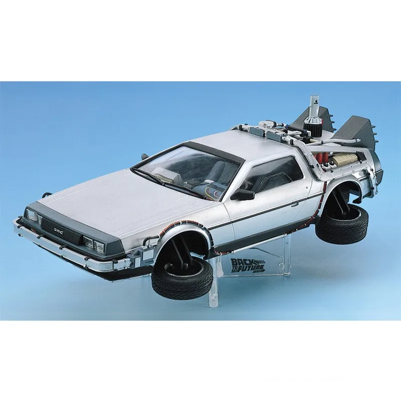 Aoshima Static Assembled Car Model Toy 1/24 Scale For Dronin DMC-12 Back to the Future1 2 3 Out of Print Collector\'s Edition Car