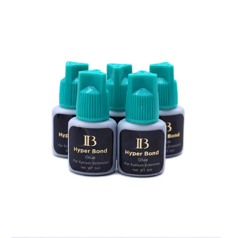 Coréia IB Ibeauty Secagem Rápida Cola de Extensões de Cílios, 5ml Forte Retenção de Lash, 5-6 Semanas, 0. 5S, Original