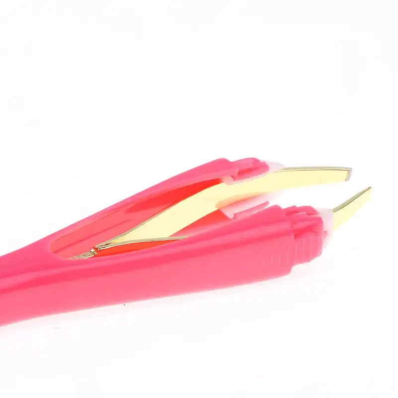 Einziehbare Gesichtshaar- und Bartentfernungs-Pinzette für Augenbrauen, automatisch, aus rostfreiem Stahl, rostfrei, Schönheits-Haarentferner, Make-up-Werkzeug – Detail 12