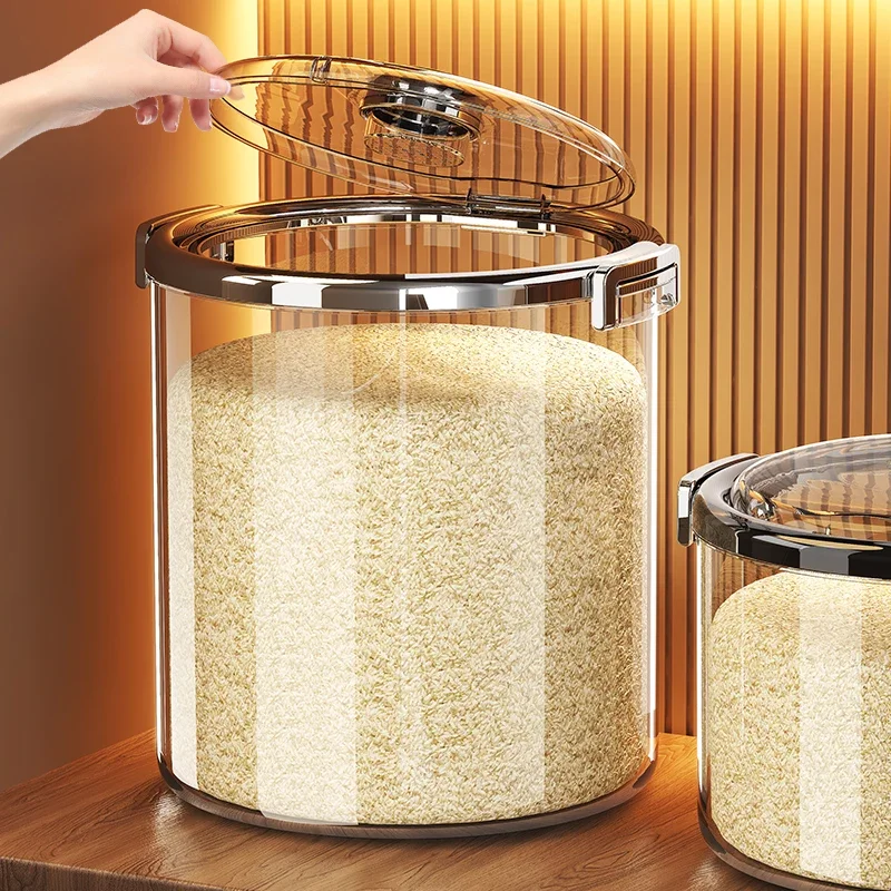 Insect-proof and moisture-proof sealed food grade rice storage box rice tank flour storage tank