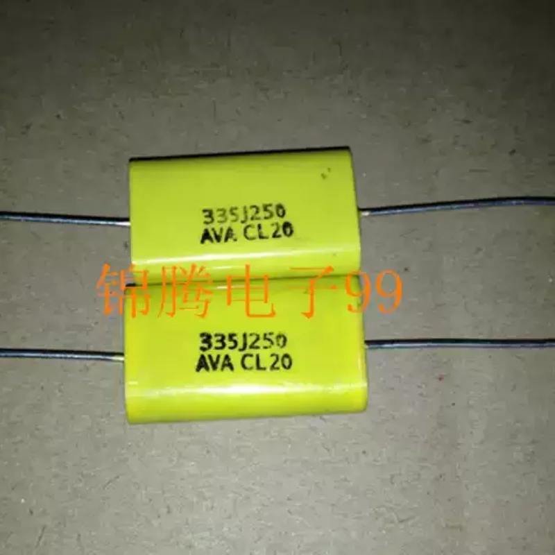 10-100pcs brand new fever axial capacitor CL20 3UF 250V 305J audio frequency divider film capacitor