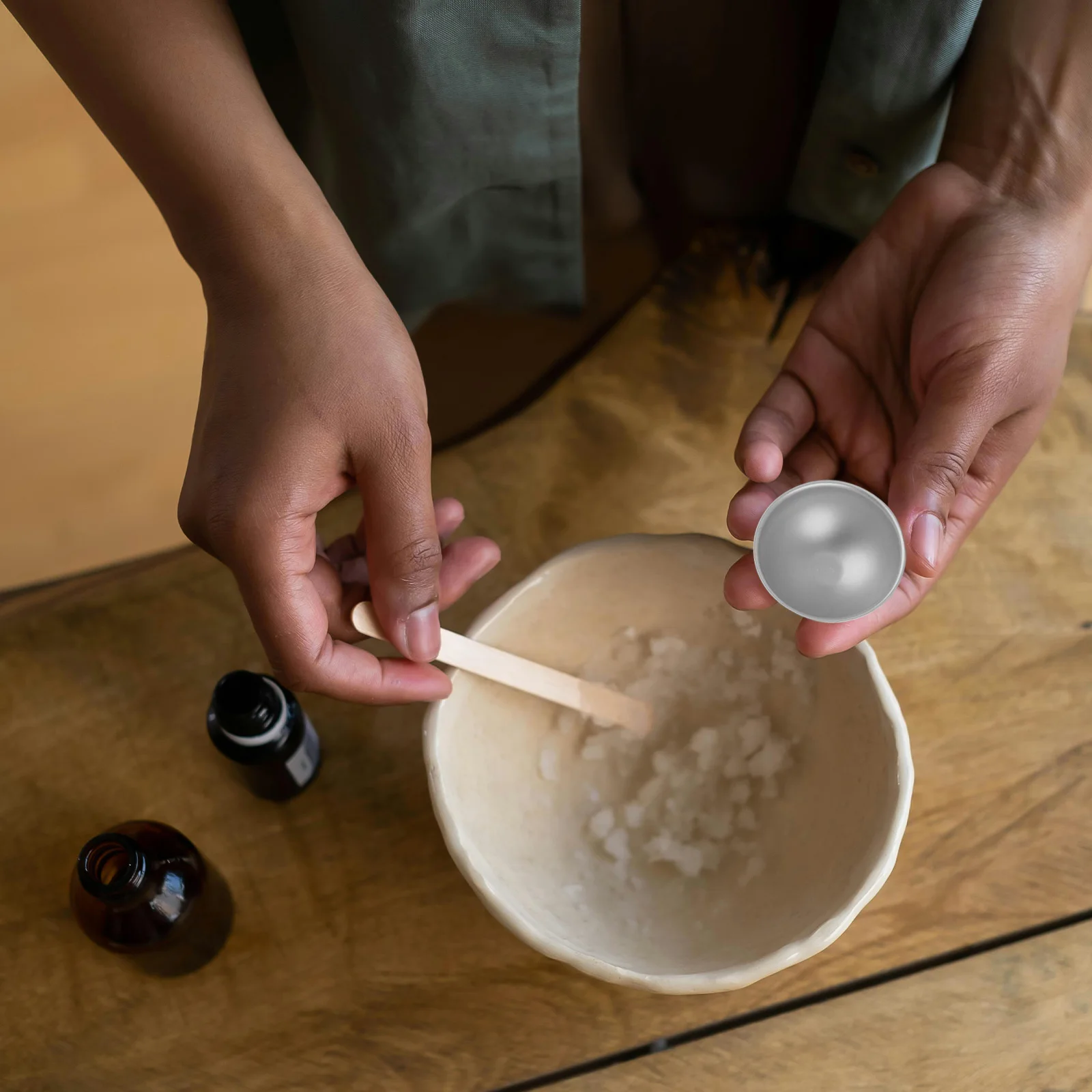 

12Pcs Semicircle Cake Mold Aluminum Alloy Nonstick Baking Pan for Dome Cakes Bath Salts Craft Soap Making Hemisphere Cake Moulds